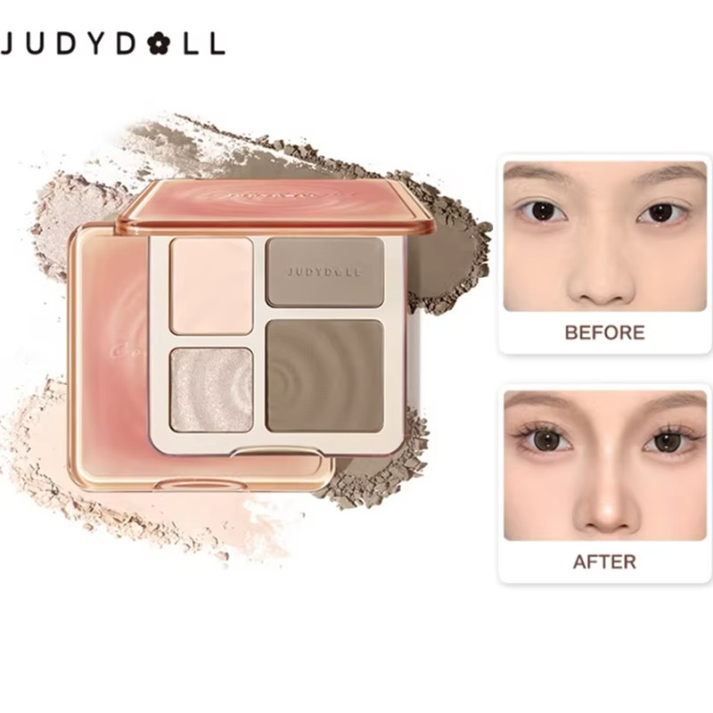 Highlighter Bronzer Palette - JUDYDOLL Conjunto de paleta de contorno