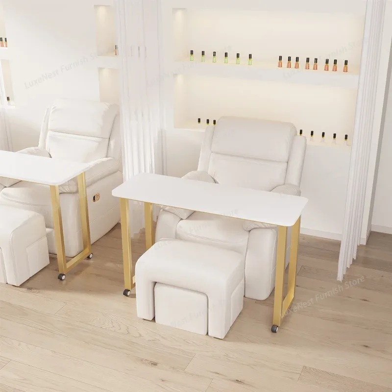 Makeup Beauty Lounge - Mesas de Manicure Modernas e Elegantes