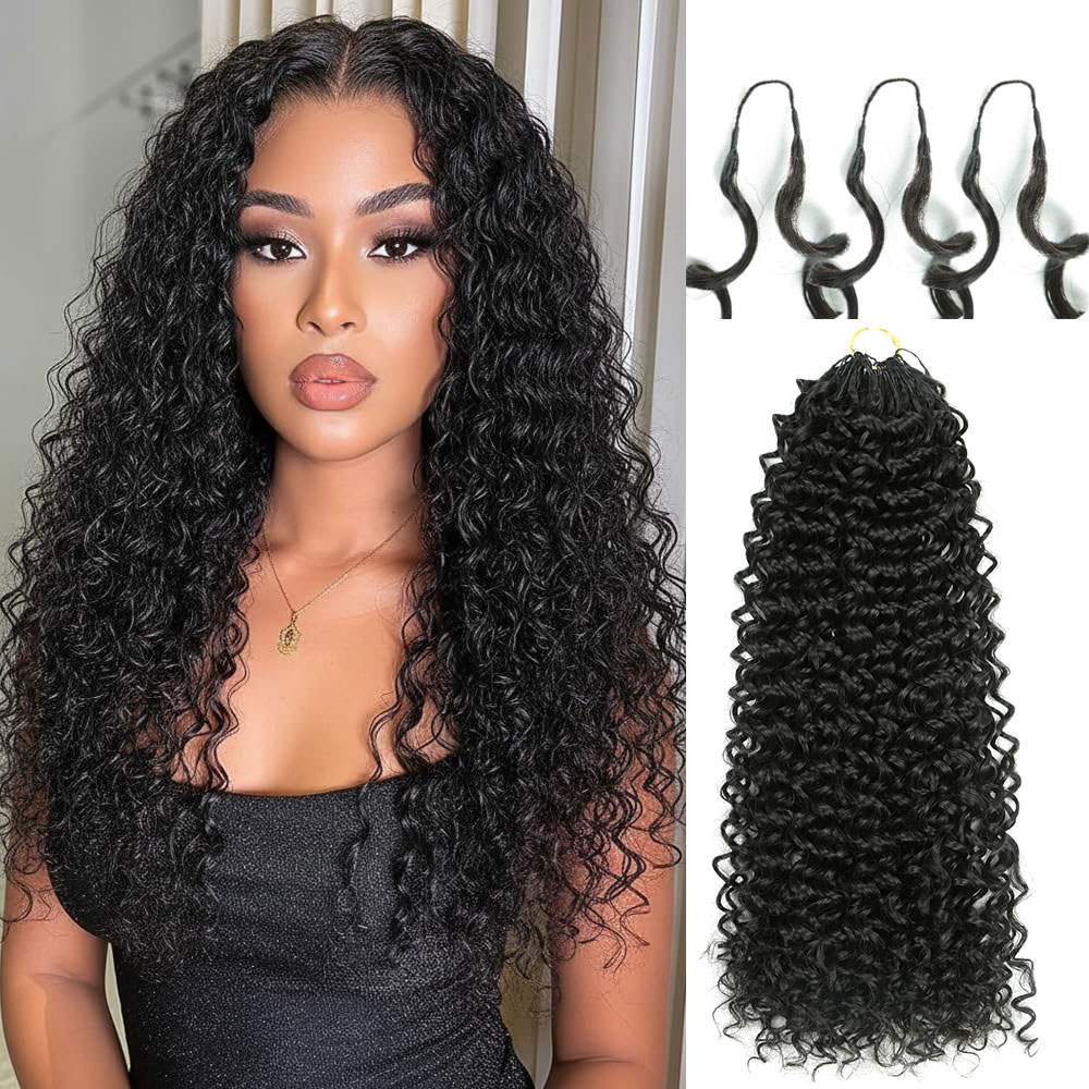 Pure Beauty Hair & Makeup - Cabelo sintético de 16 polegadas com