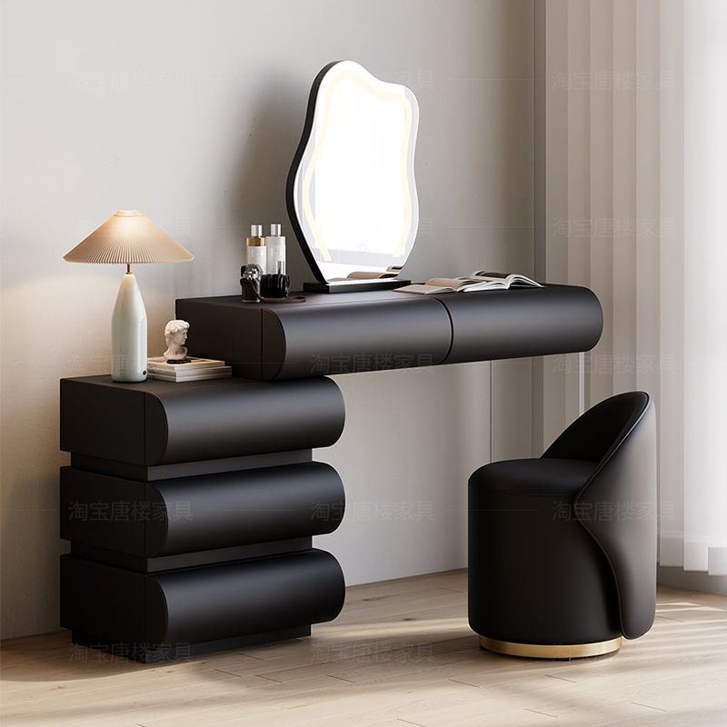 Makeup Beauty Lounge - Mesa de vaidade de madeira moderna