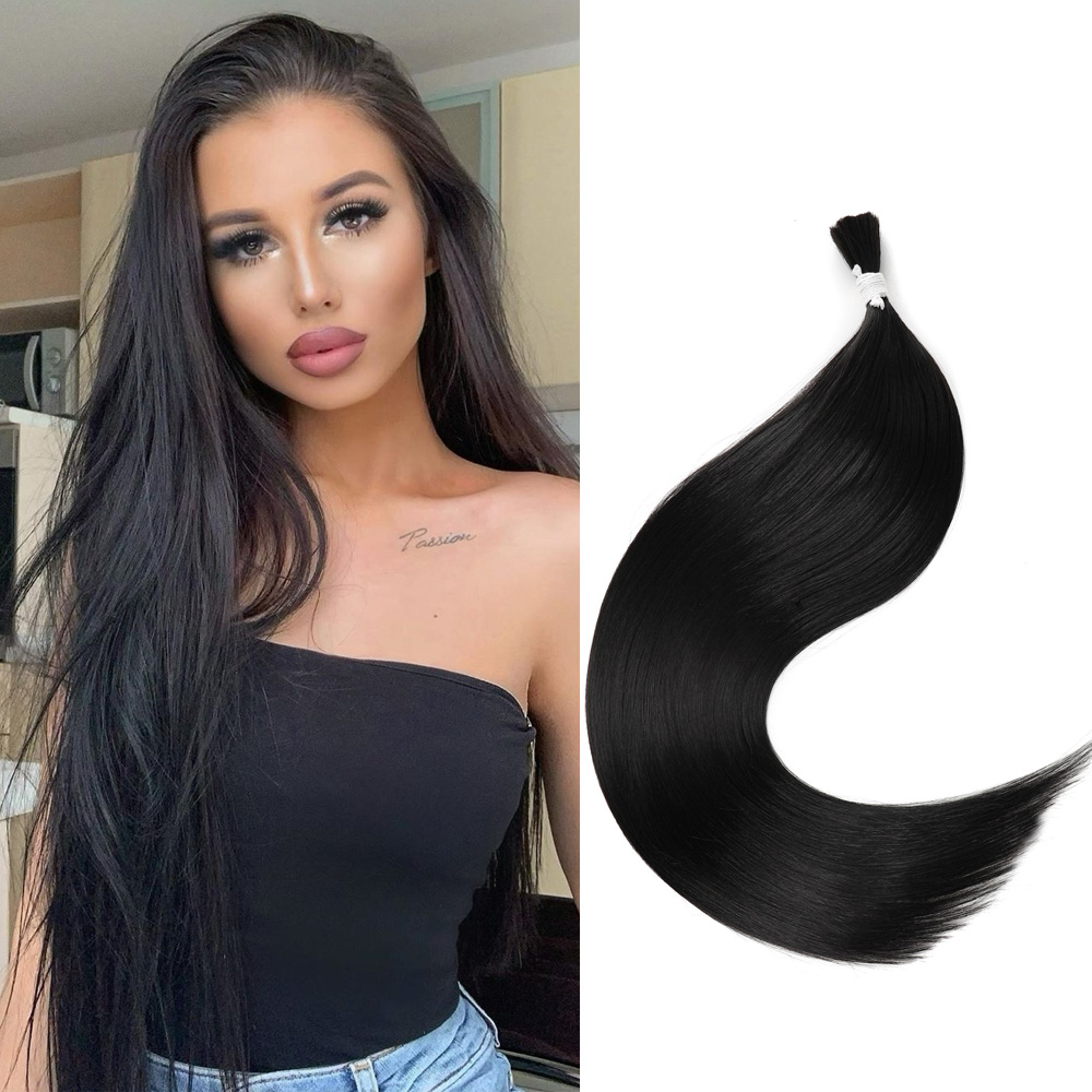 Pure Beauty Hair & Makeup - Pacotes de Cabelo Sintético Liso de