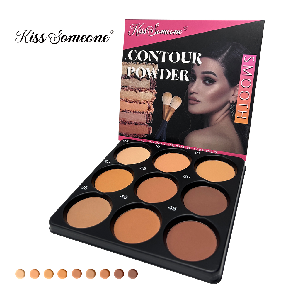 Highlighter Bronzer Palette - Paleta de contorno em pó de