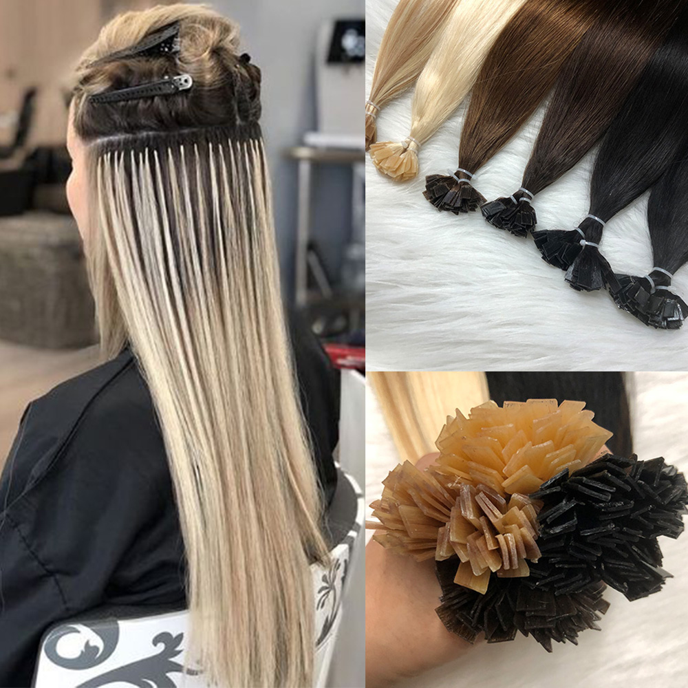 Pure Beauty Hair & Makeup - Ponta plana Extensões de cabelo Cabelo