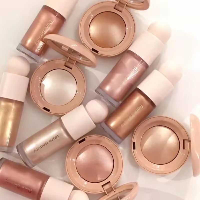 Rare Beauty Makeup Highlighter - Rara beleza destaque pó luminizador líquido