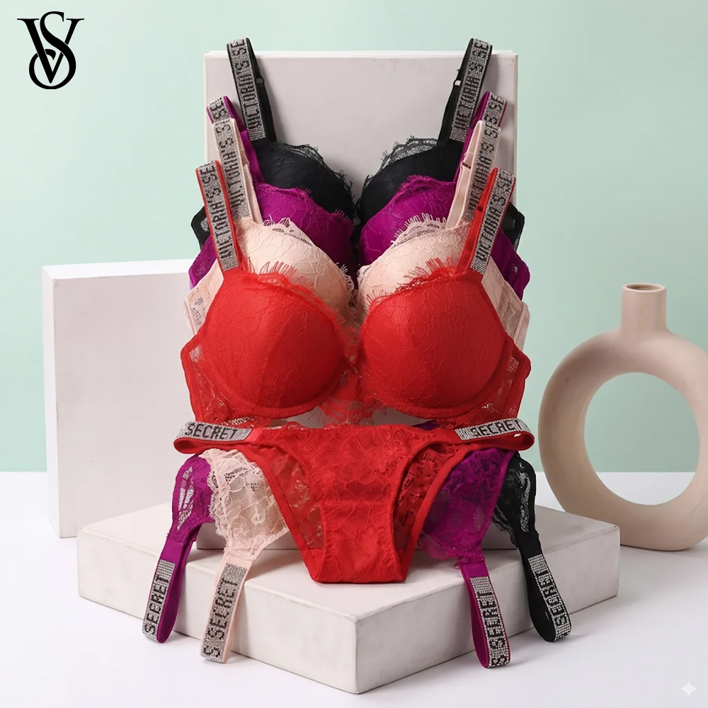 Beauty Makeup Louis Vuitton - Conjunto de lingerie confortável com bojo