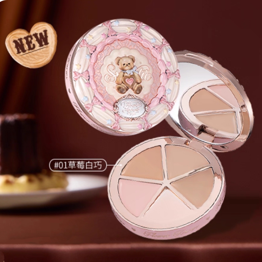 Highlighter Bronzer Palette - Flower Knows The Sweetie Bear Collection