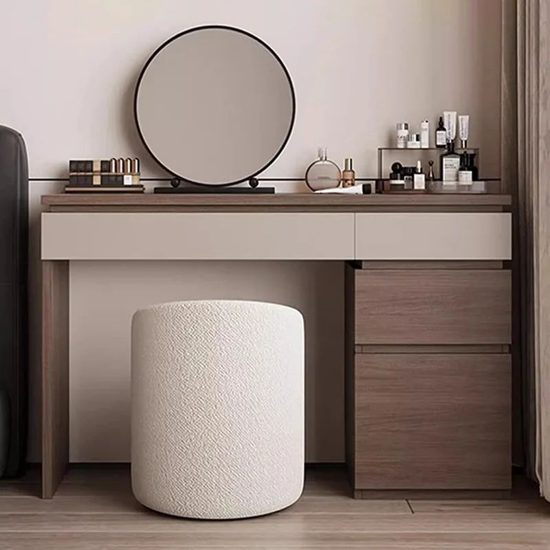 Makeup Beauty Lounge - Prateleira de madeira vaidade mesa moderna