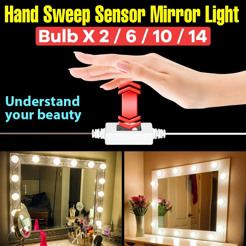 Beauty Makeup Light - Luzes LED de Maquiagem para Mulheres,
