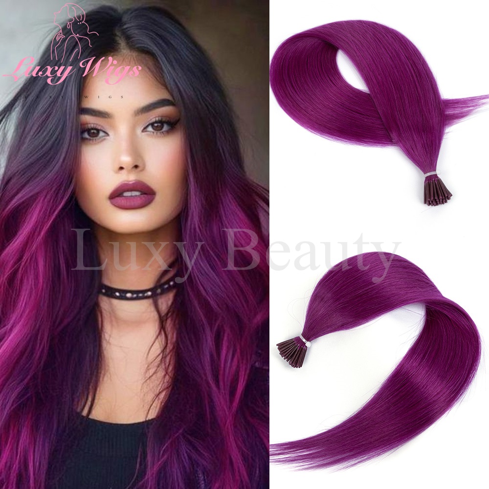 Pure Beauty Hair & Makeup - Colorido roxo i ponta micro grânulo