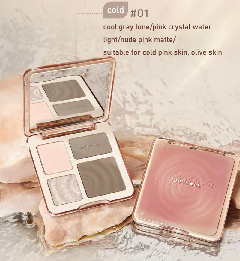 JUDYDOLL Conjunto de paleta de - Highlighter Bronzer Palette avaliação e preço