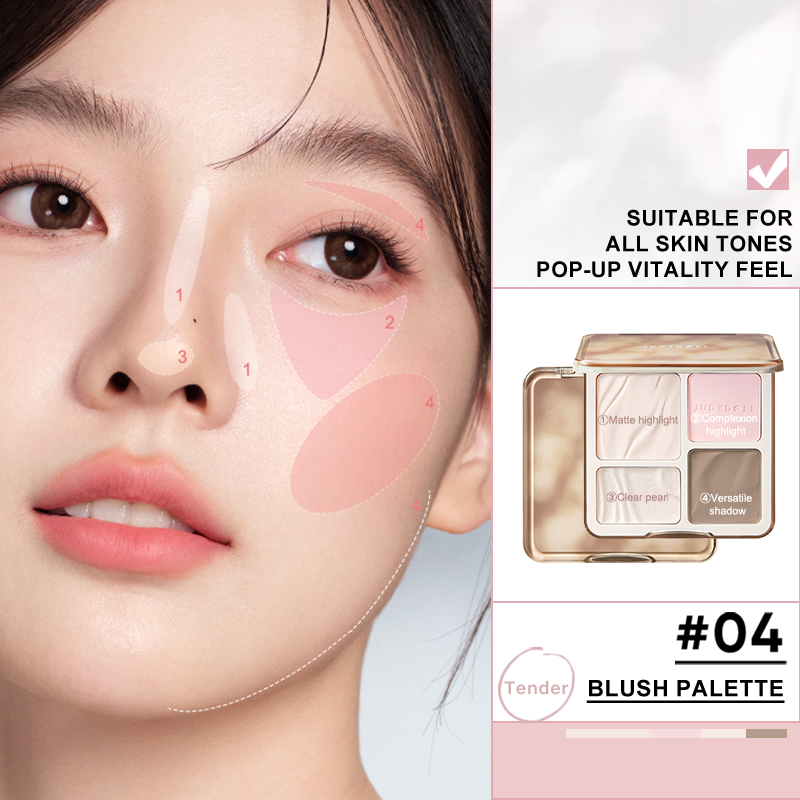 Paleta de iluminador e contorn - Highlighter Bronzer Palette avaliação e preço