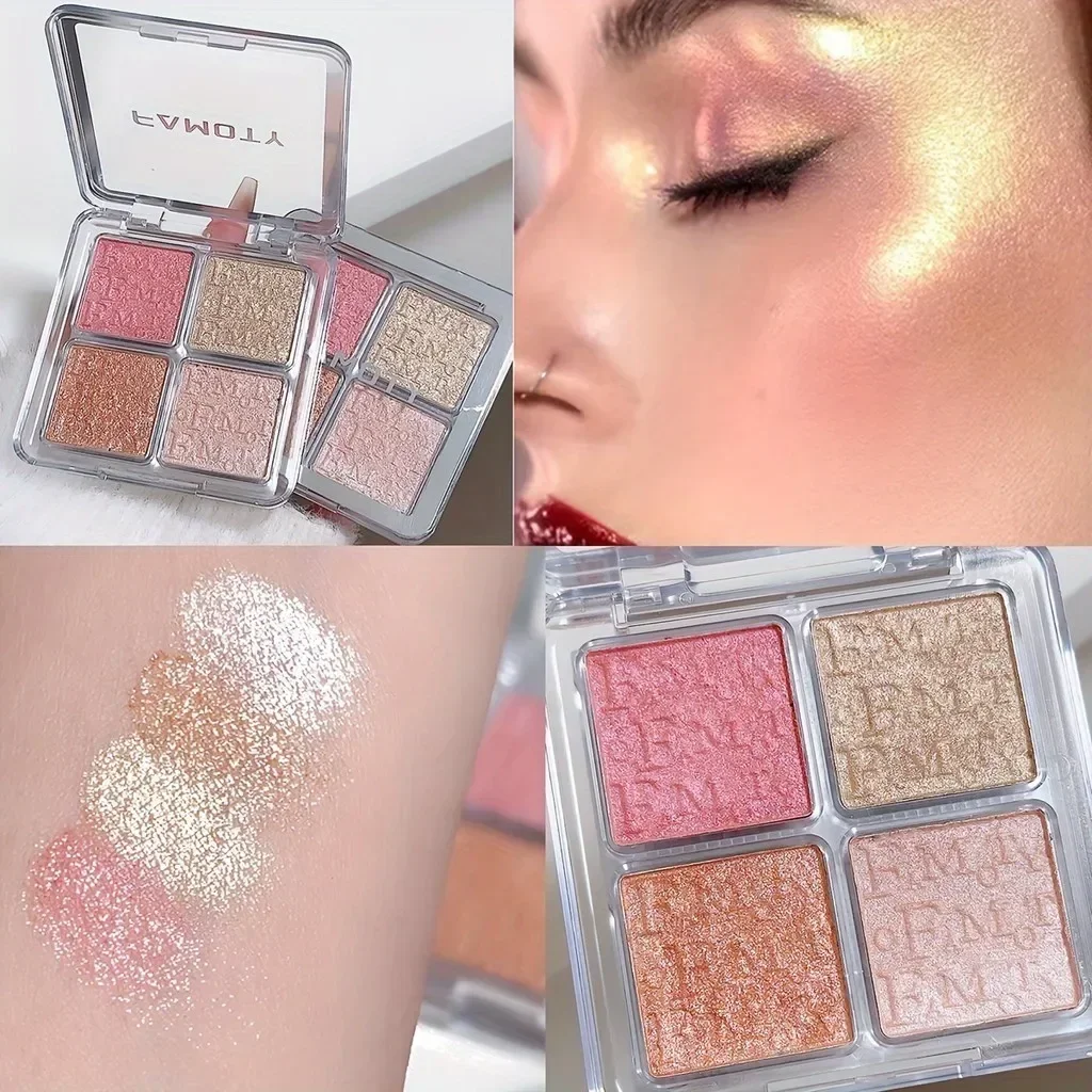 Paleta de Maquiagem FAMOTY com - Highlighter Bronzer Palette avaliação e preço