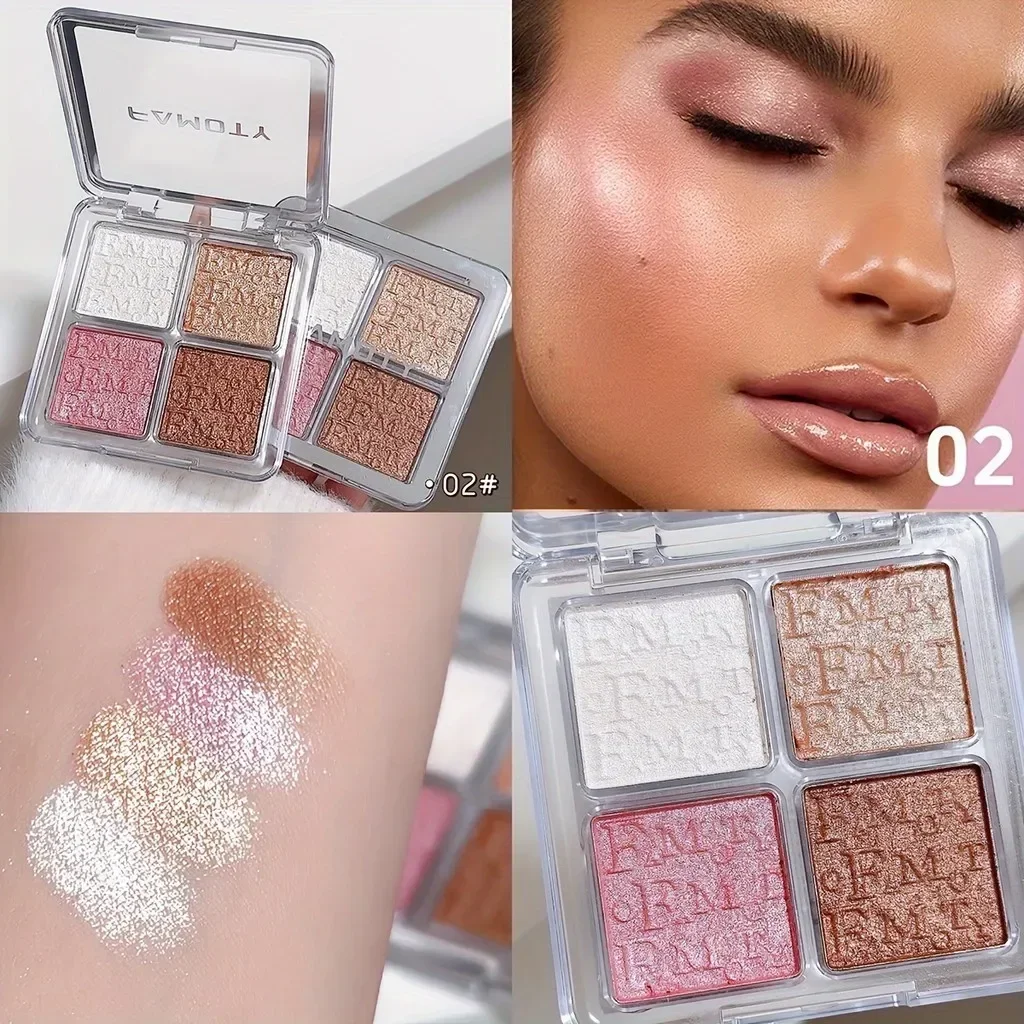 Paleta de Maquiagem FAMOTY com - Highlighter Bronzer Palette avaliação e preço