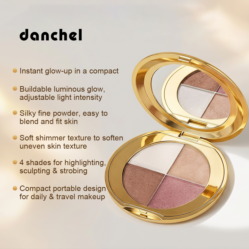 Paleta Iluminadora para Olhos  - Highlighter Bronzer Palette avaliação e preço