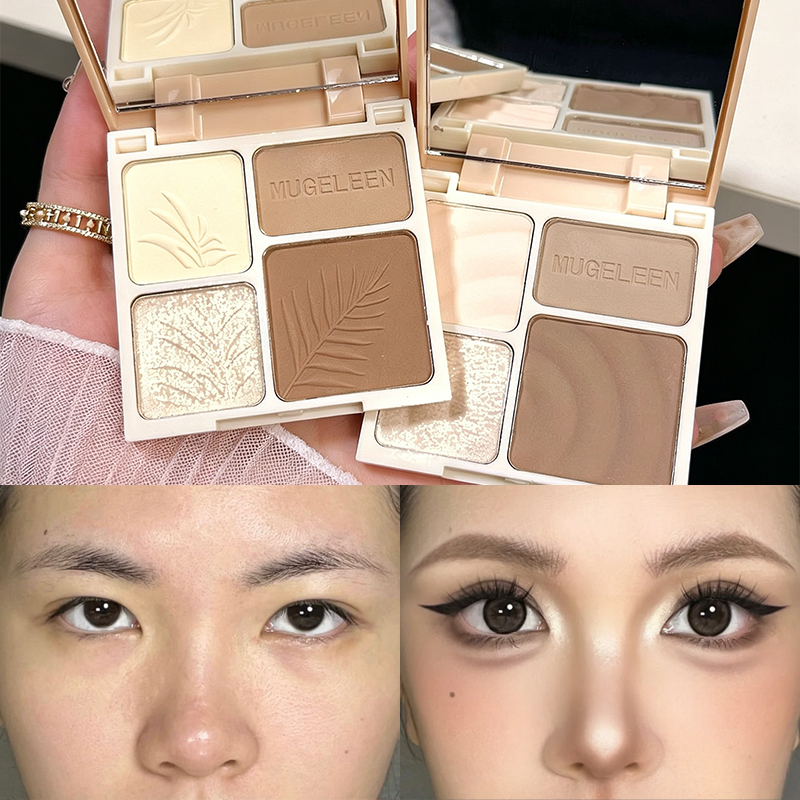 Paleta de Contorno Facial Trid - Highlighter Bronzer Palette avaliação e preço