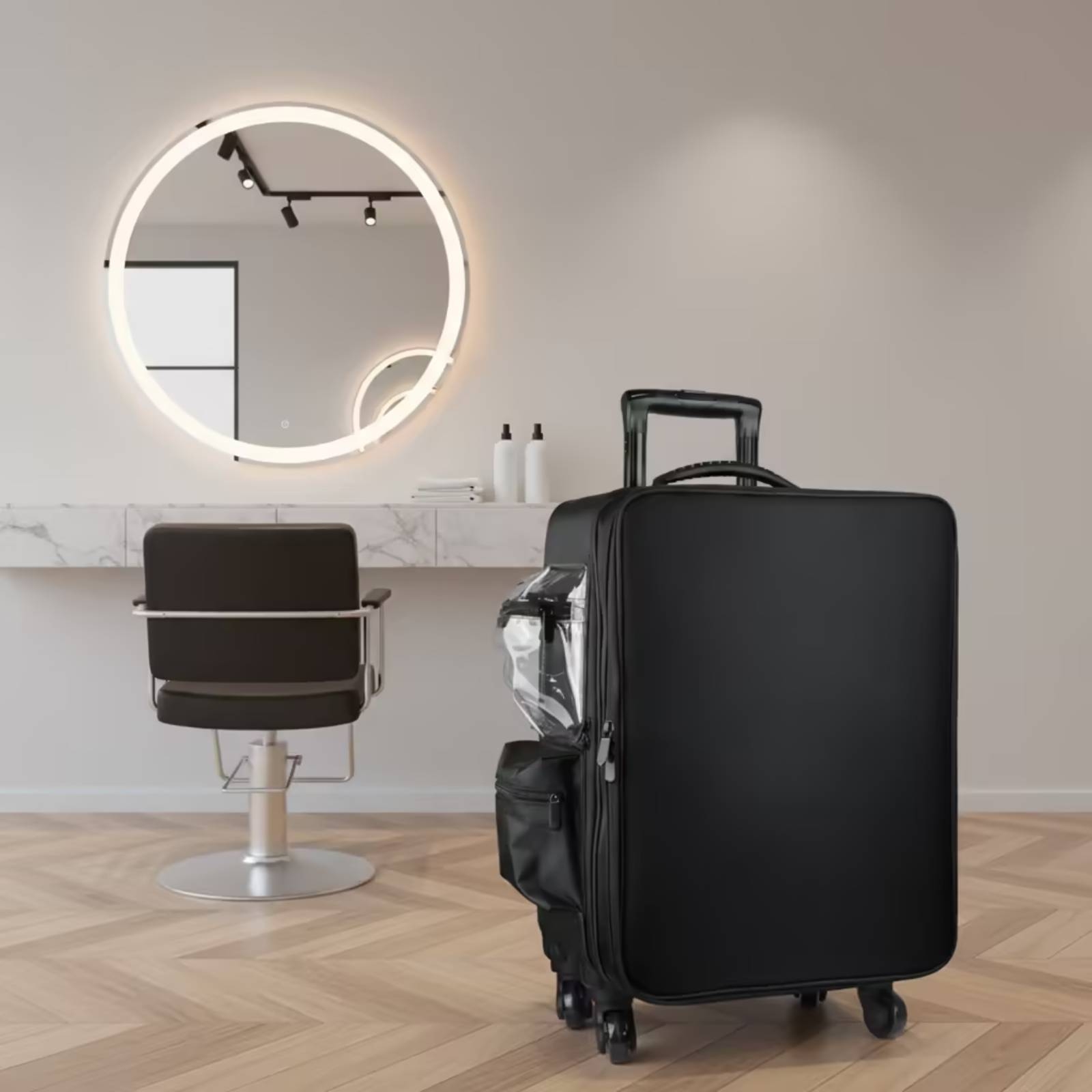 Maleta de Maquiagem com Rodas  - Makeup Organizer avaliação e preço