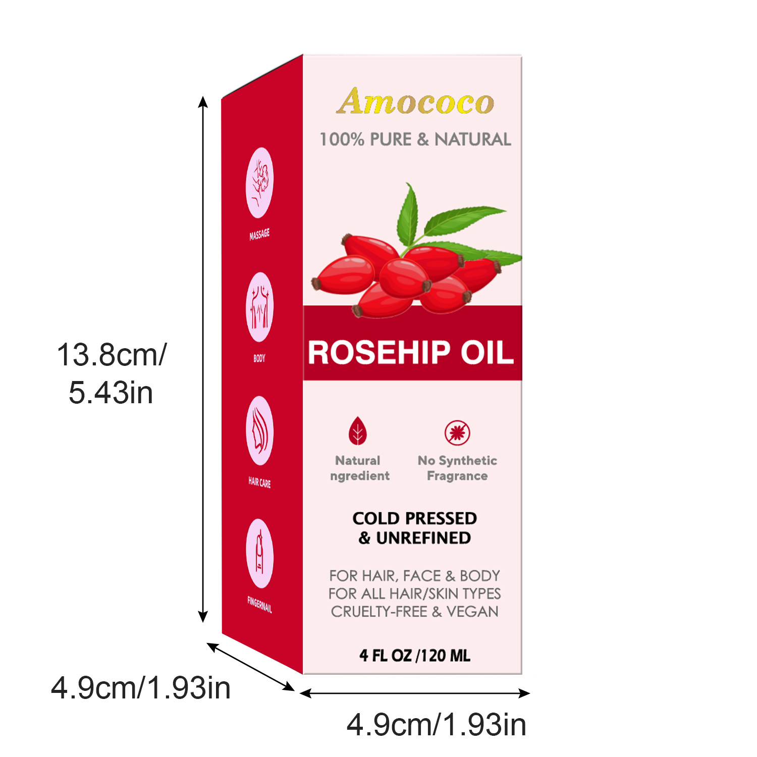 Amococo 2pcs Óleo de Jojoba e  - Pure Beauty Hair & Makeup avaliação e preço