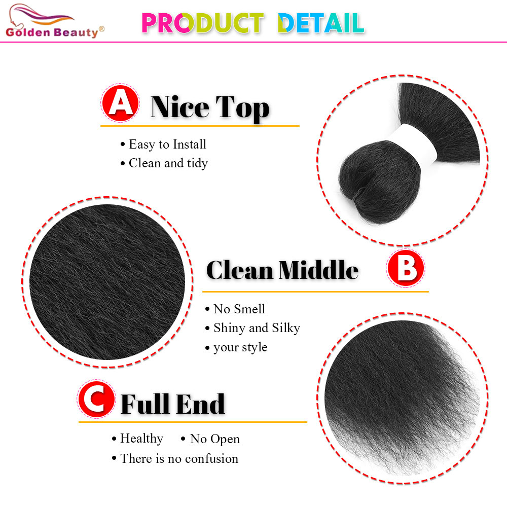 3 Pacotes de Cabelo Sintético  - Pure Beauty Hair & Makeup avaliação e preço