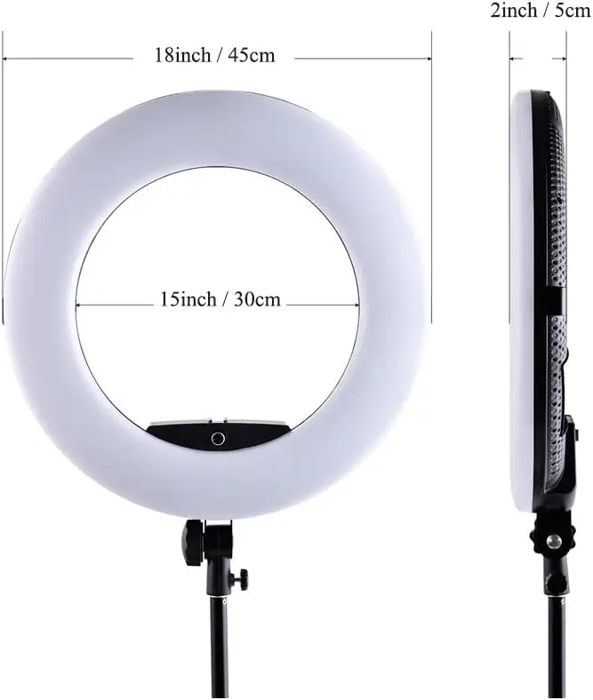 Lâmpada Circular FD480 de 18 P - Beauty Makeup Light avaliação e preço