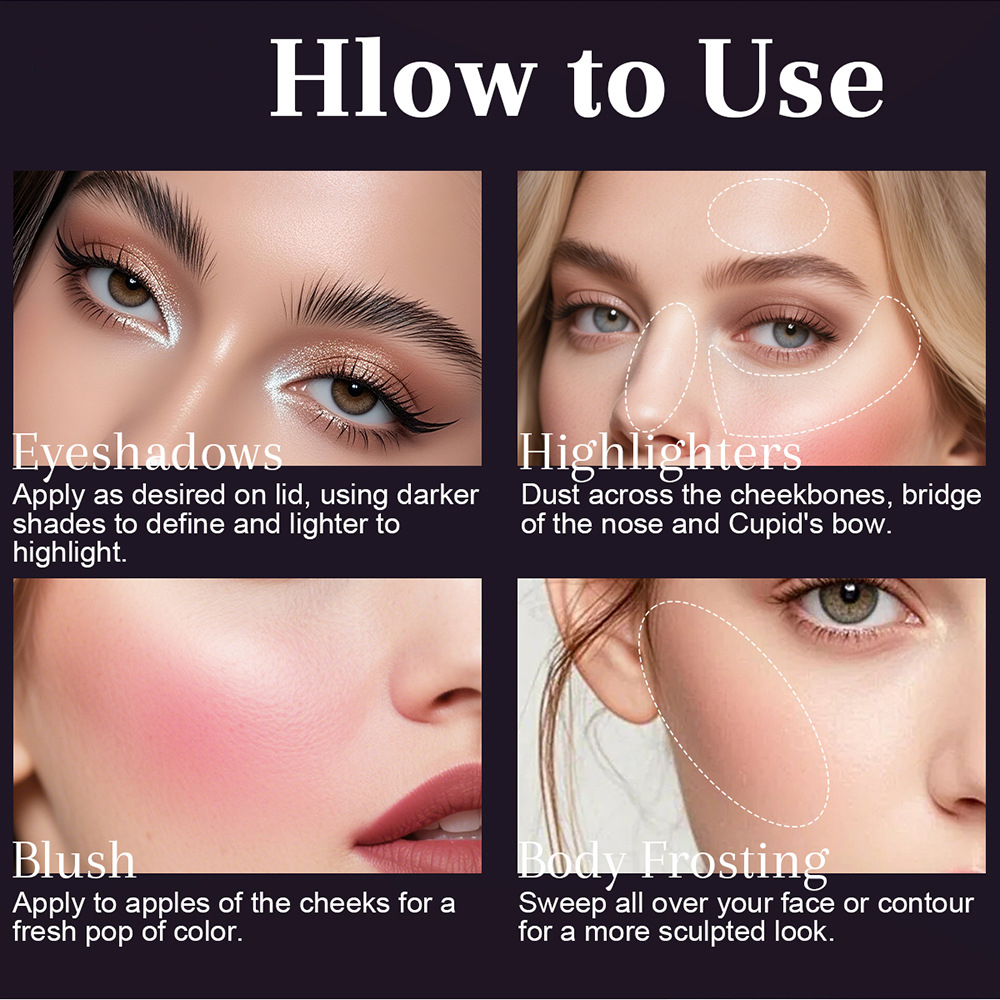 Paleta de maquiagem multifunci - Highlighter Bronzer Palette avaliação e preço