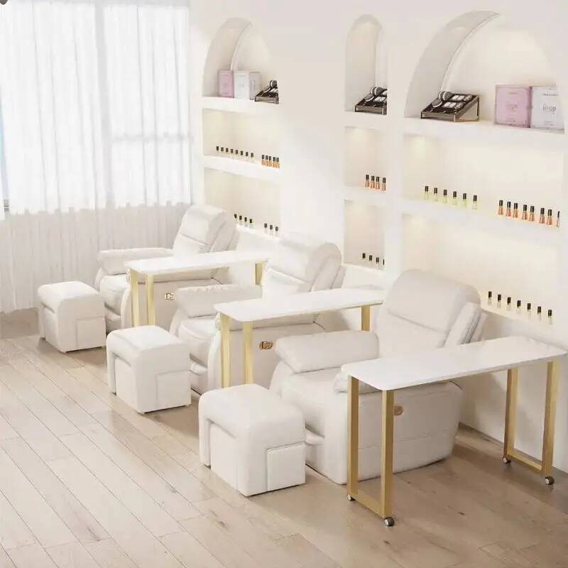Mesas de Manicure Modernas e E - Makeup Beauty Lounge avaliação e preço